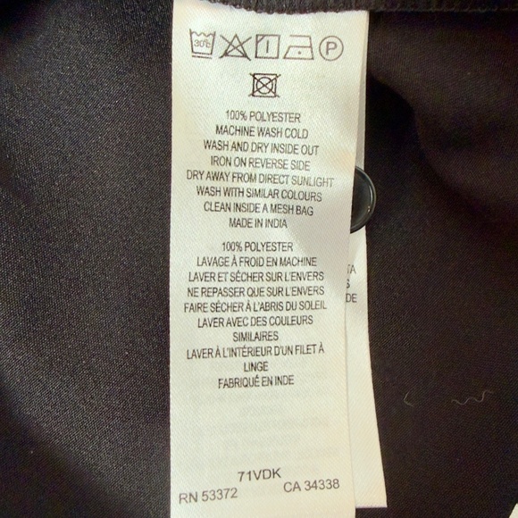 FRENCH CONNECTION - Ally Dinah Ruched Clipped Chiffon Dress - Size 12 - Picture 8 of 11